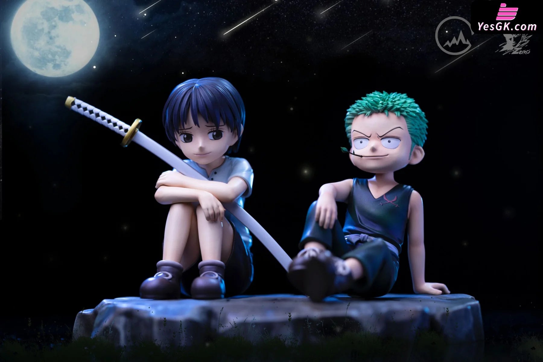 One Piece Childhood Zoro & Kuina Statue - Gg Studio [Pre-Order]