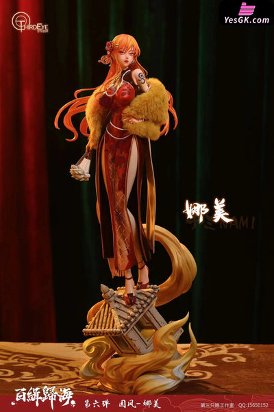 One Piece Chinese Attire Nami GK Statue - Third Eye Studio [In-Stock] Full Payment / 1/4 Scale Chinese Style