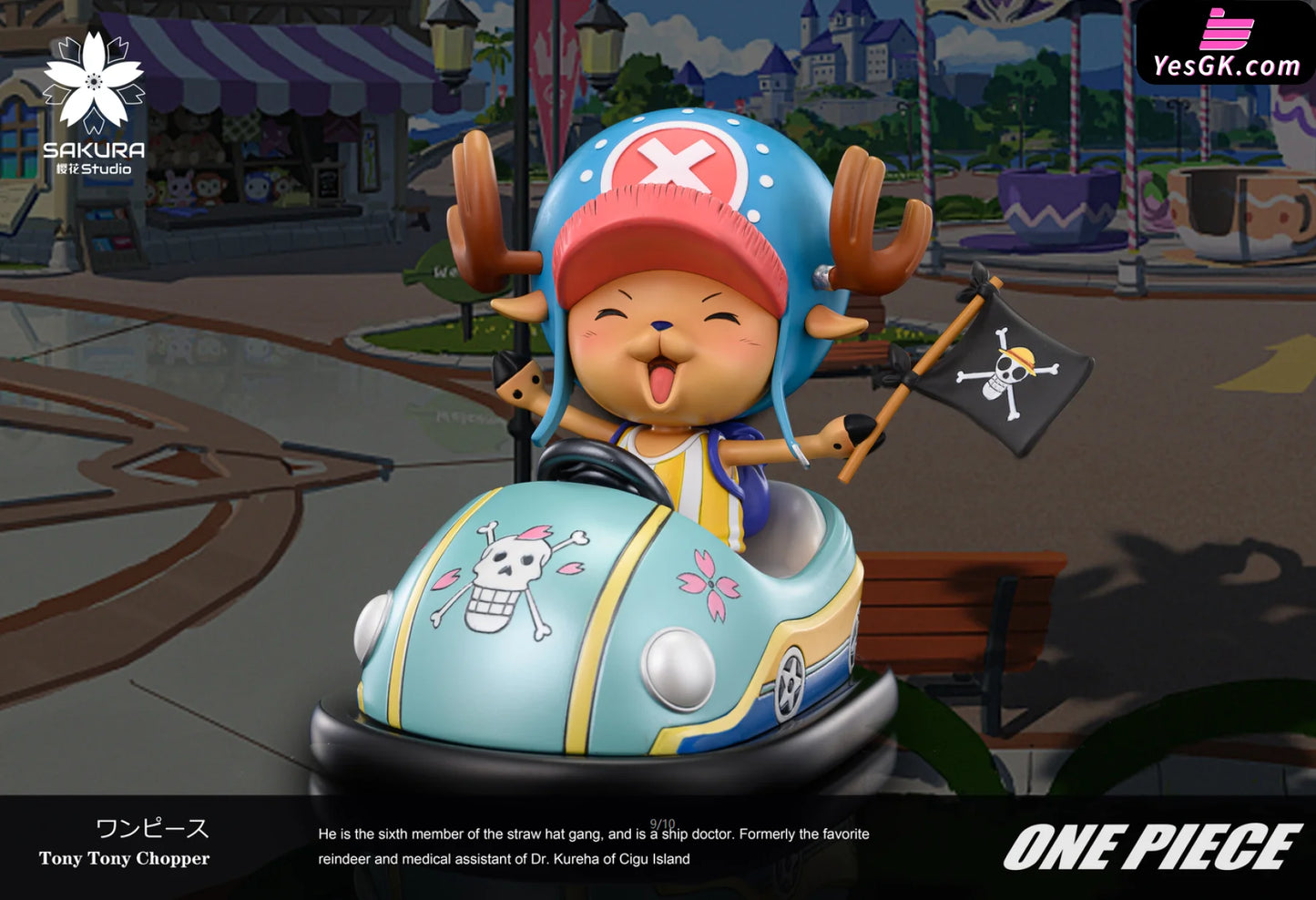 One Piece Chopper Series Bumper Car Tony Statue - Sakura Studio [Pre-Order]