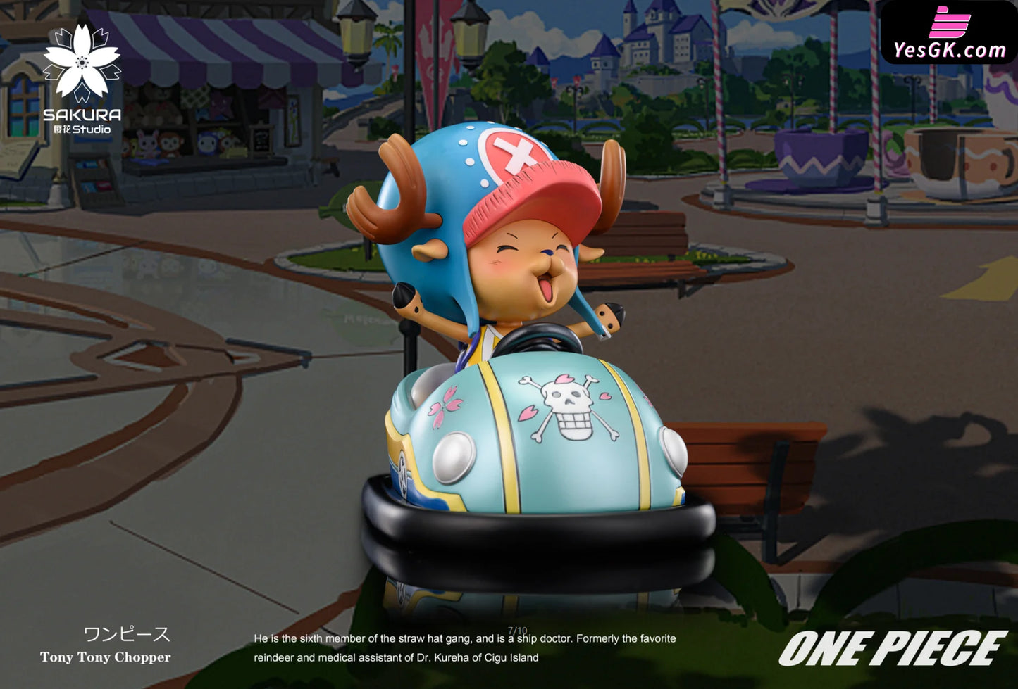 One Piece Chopper Series Bumper Car Tony Statue - Sakura Studio [Pre-Order]