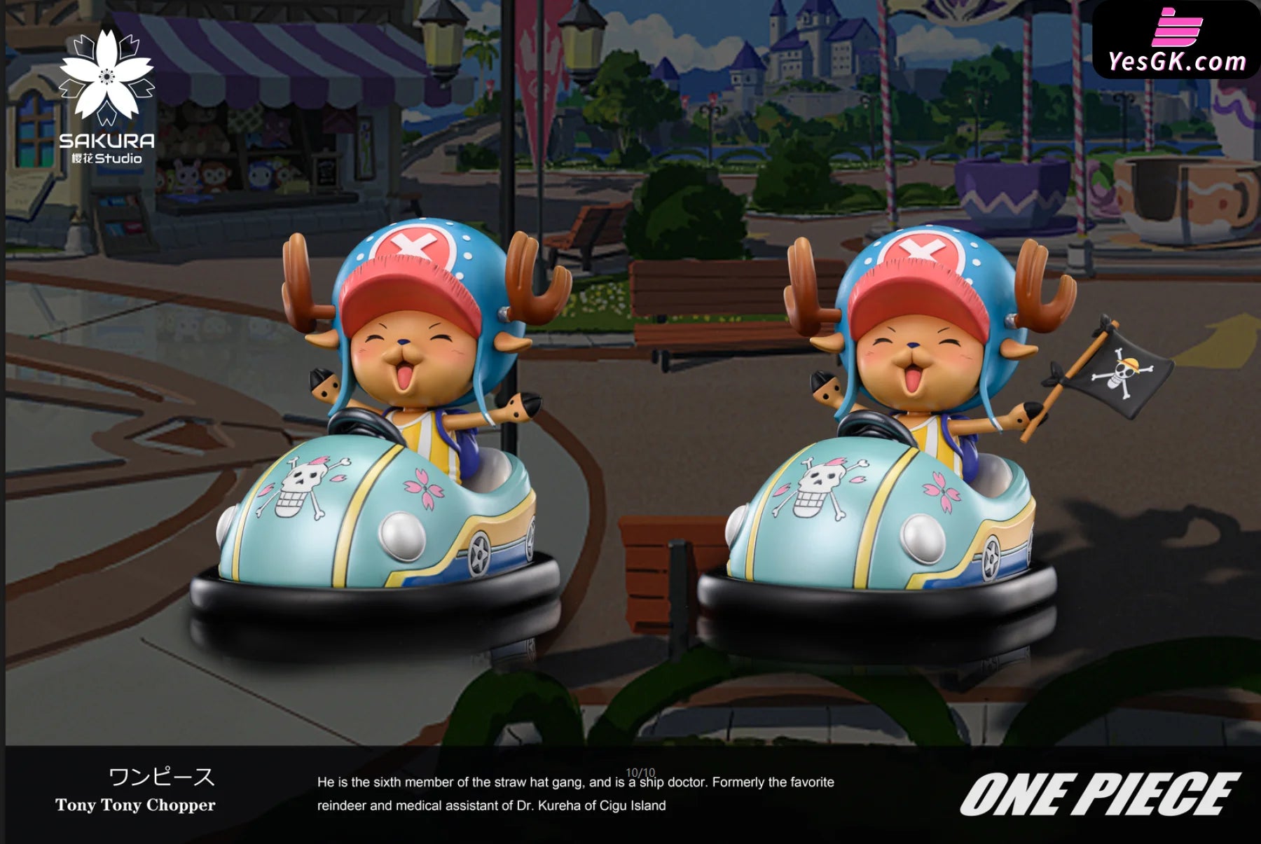 One Piece Chopper Series Bumper Car Tony Statue - Sakura Studio [Pre-Order]