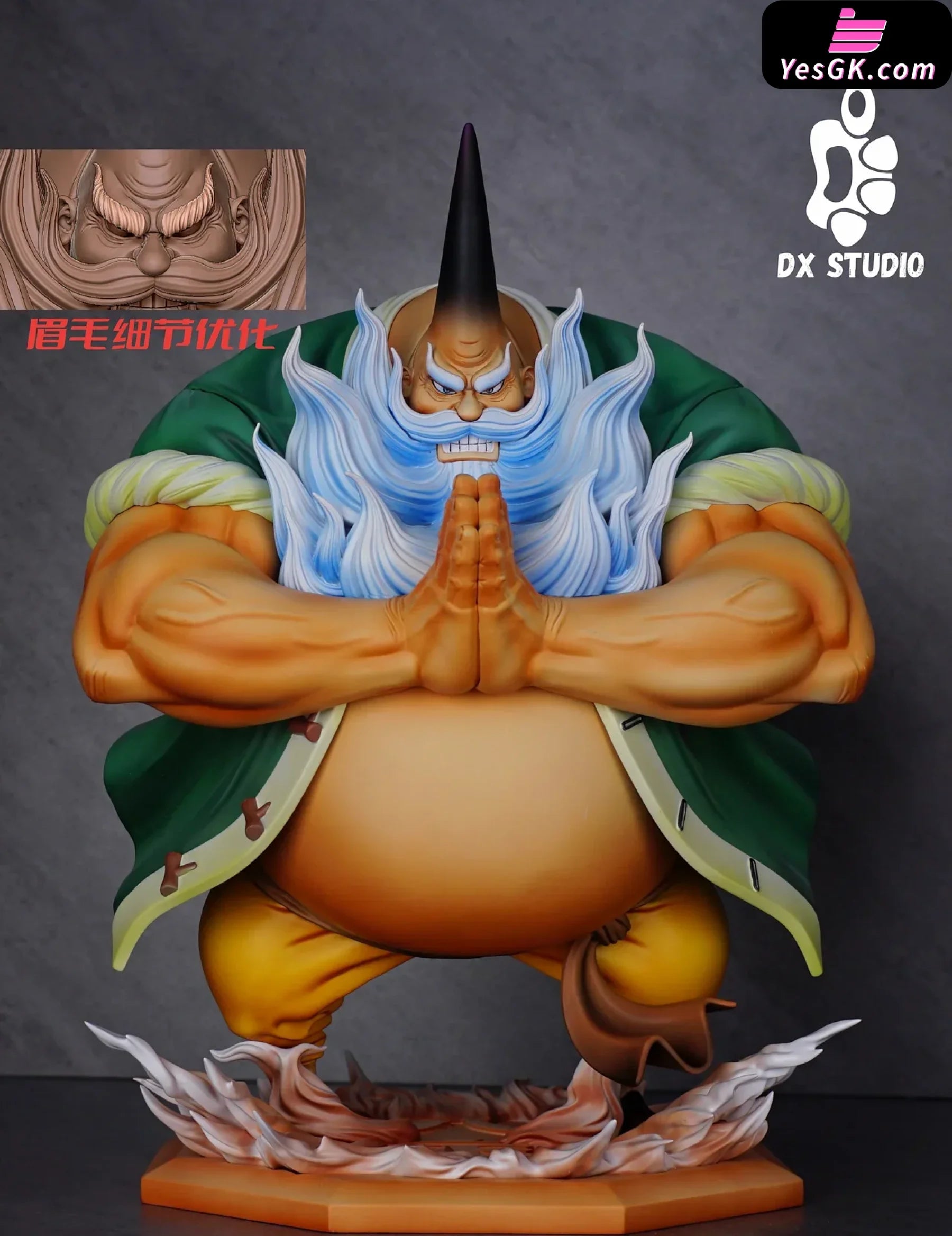 One Piece Colosseum Series #7 Chinjao GK Statue - DX Studio – YesGK