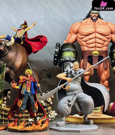 One Piece Colosseum Series #8 Happo Navy 13th Generation Pillar Sai 1/9 GK Statue - DX Studio [Pre-Order] One Piece