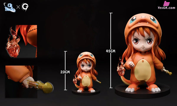 One Piece COS Series #3 Charmander Nami GK Statue - Super guai Studio & Cit Studio [Pre-Order] Deposit / Large scale