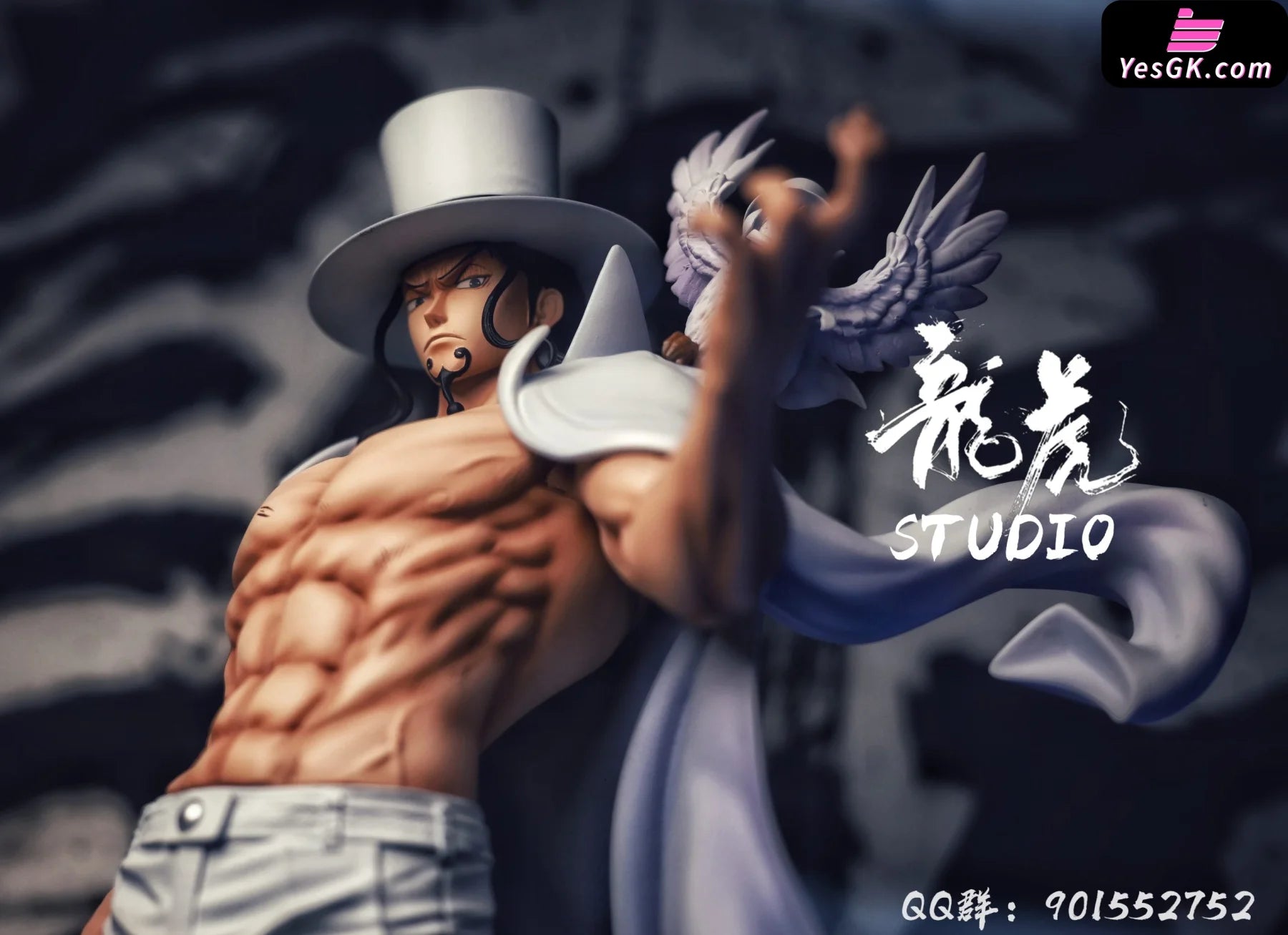 One Piece Cp Series 1St Standing Rob Lucci Statue - Long Hu Studio [Pre-Order] Deposit / Normal