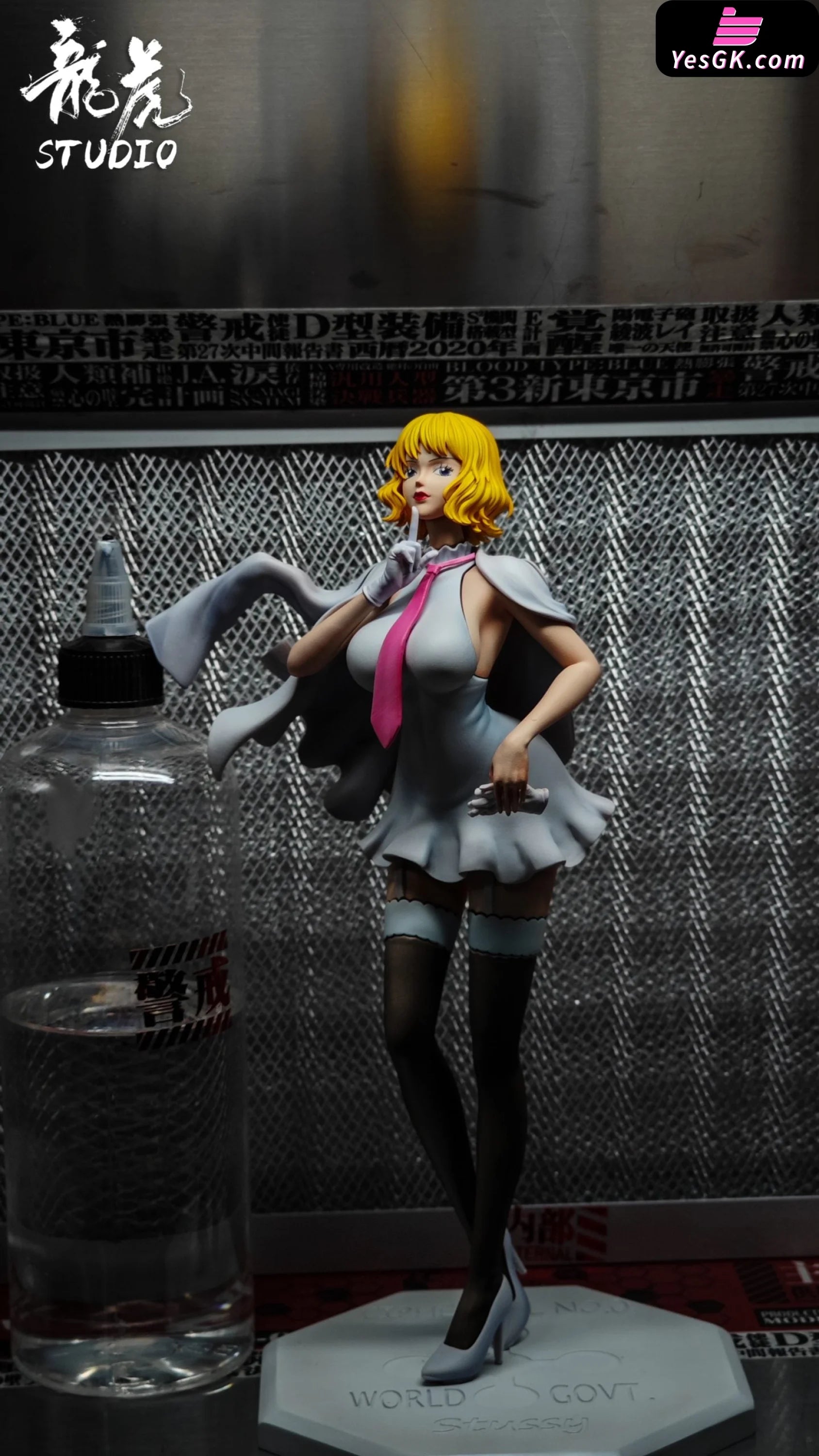 One Piece CP0 07 Queen of the Pleasure District Stussy GK Statue One Piece CP0 07 Queen of the Pleasure District Stussy GK Statue