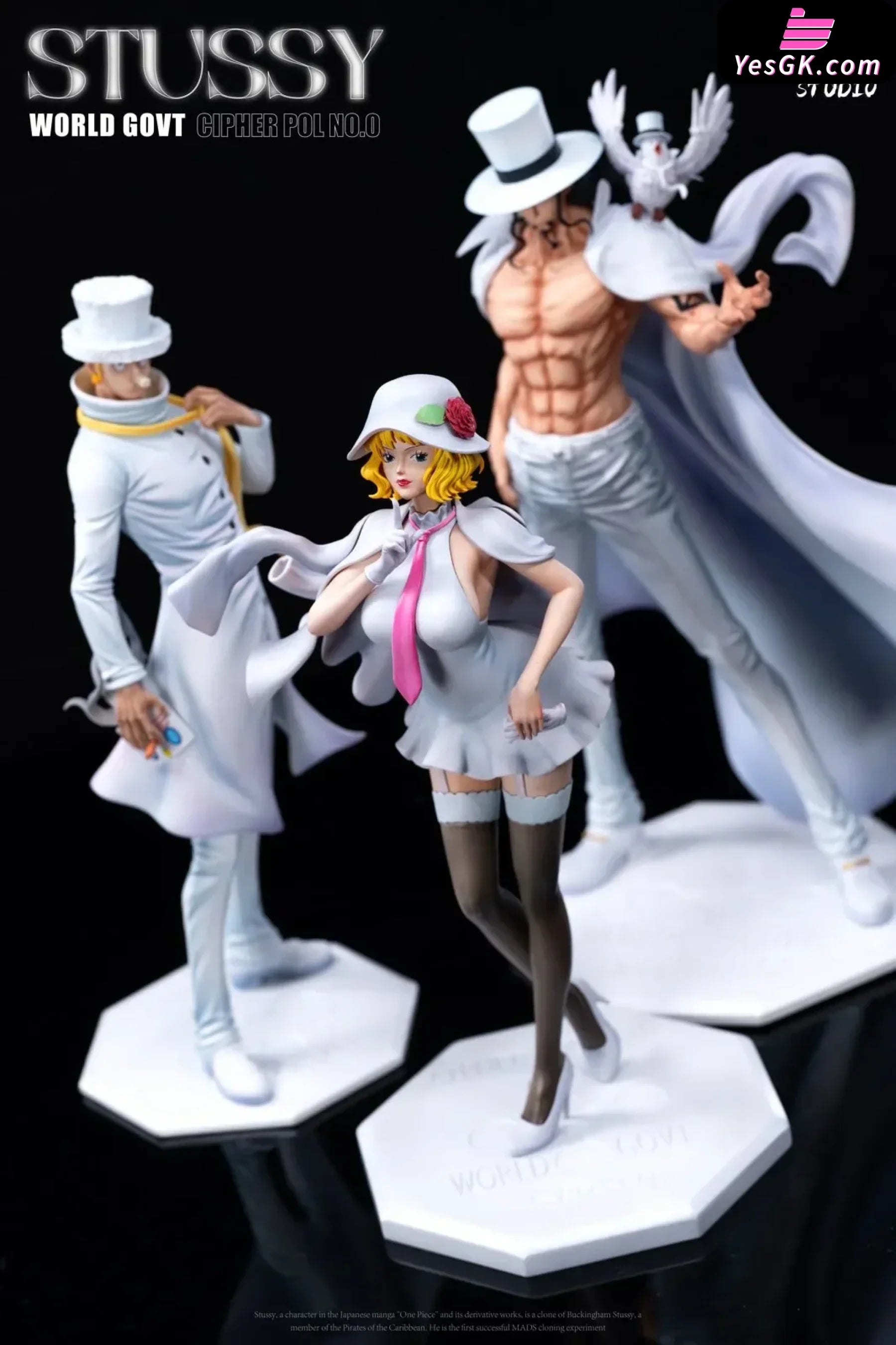 【箱付き】Stüssy /フィギュア Amazon.com: Banpresto - One Piece - CP-Aigis 0 Stussy, Bandai