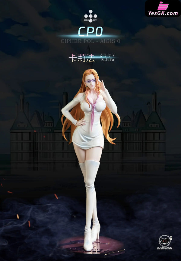 One Piece Resonance Completion Series Cp0 Lucci Kalifa Statue - Black Studio [Pre-Order] Deposit /