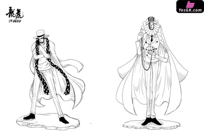 One Piece CP0 Small audience #1 Guernica & Joseph GK Statue - Long Hu Studio [Pre-Order] One Piece