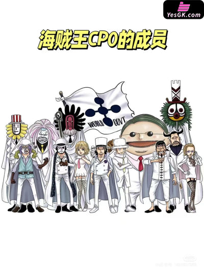 One Piece CP0 Small audience #1 Guernica & Joseph GK Statue - Long Hu Studio [Pre-Order] One Piece