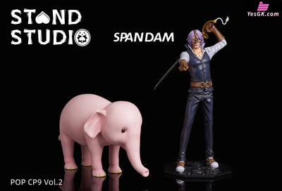 One Piece CP9 #2 Spandam & #3 Fukurou GK Statue - Stand Studio [In-Stock] - One Piece