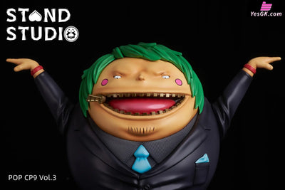 One Piece CP9 #2 Spandam & #3 Fukurou GK Statue - Stand Studio [In-Stock] - One Piece