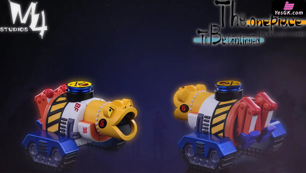 One Piece Crew Ships Series #13-17 Thousand Sunny Dock System Vehicles No.1-5 Statue - M4 Studio