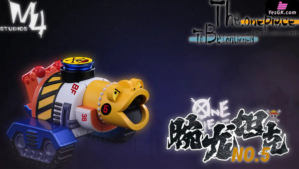 One Piece Crew Ships Series #13-17 Thousand Sunny Dock System Vehicles No.1-5 Statue - M4 Studio