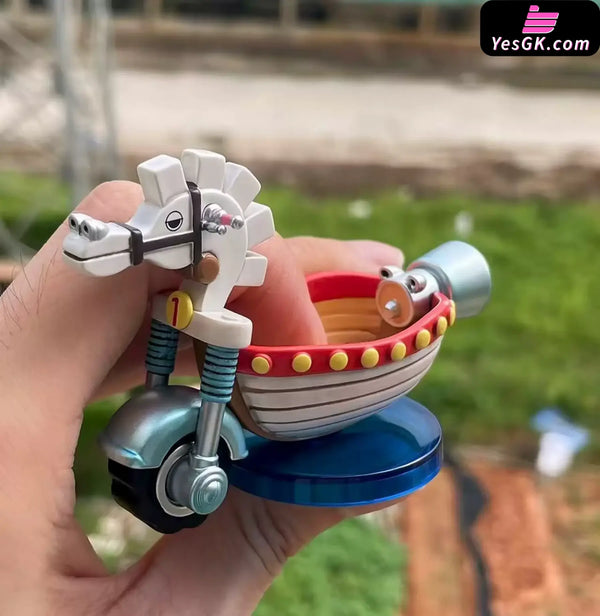 One Piece Crew Ships Series #13-17 Thousand Sunny Dock System Vehicles No.1-5 Statue - M4 Studio