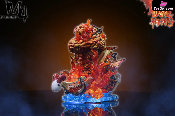 One Piece Crew Ships Series #20 Burning Merry Statue - M4 Studio