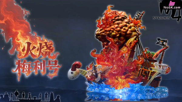 One Piece Crew Ships Series #20 Burning Merry Statue - M4 Studio