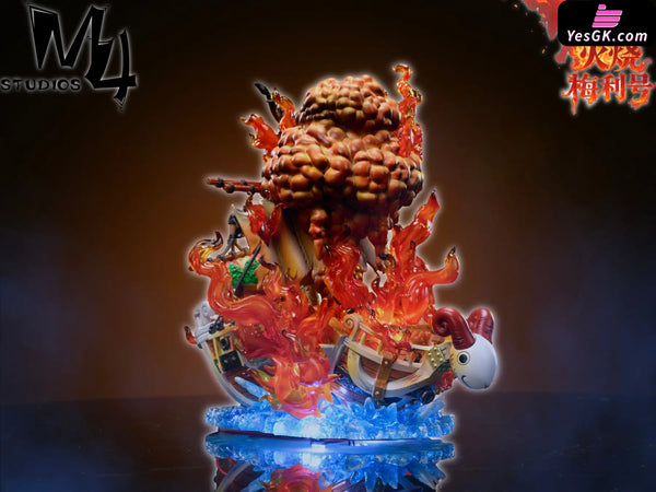 One Piece Crew Ships Series #20 Burning Merry Statue - M4 Studio