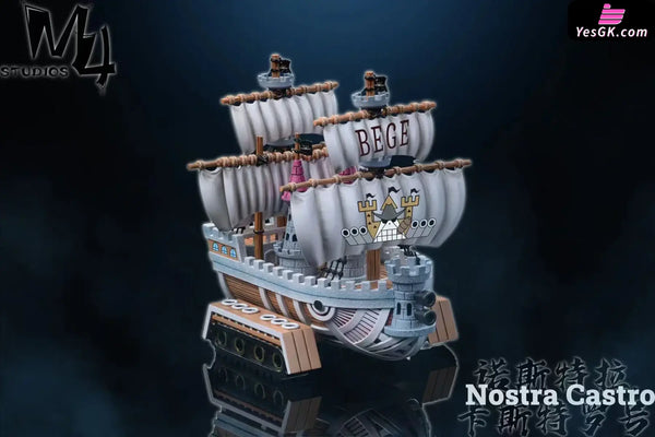 One Piece Ship Series #21 Nostra Castello GK Statue - M4 Studio [Pre-Order] One Piece