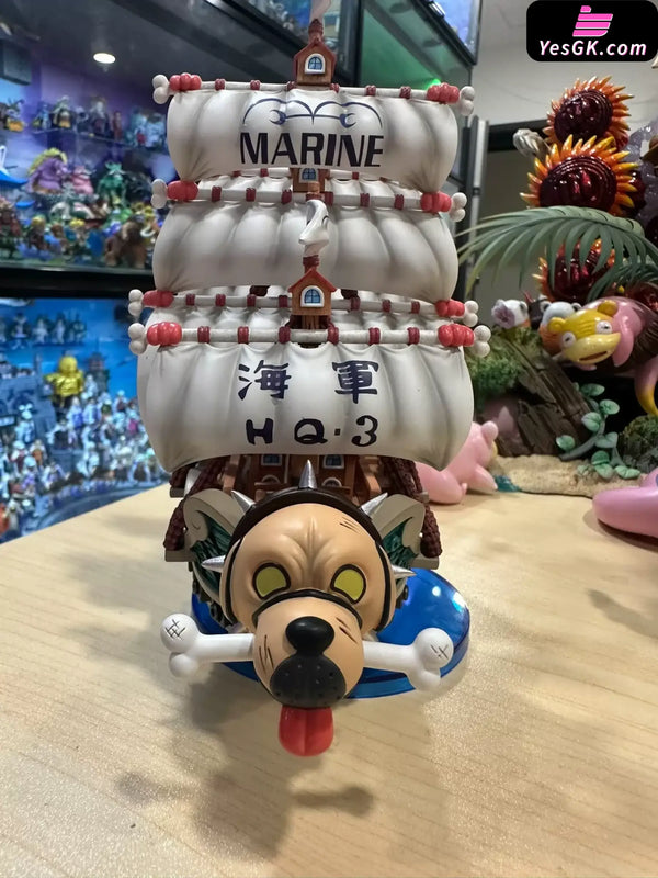 One Piece Crew Ships Series #24 Garp Marine Ship Statue - M4 Studio