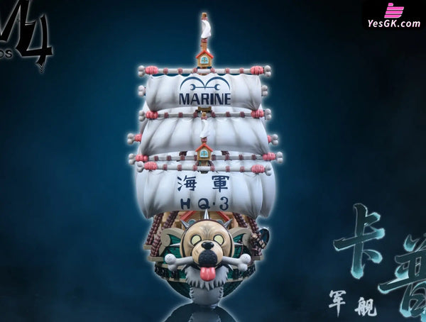 One Piece Crew Ships Series #24 Garp Marine Ship Statue - M4 Studio