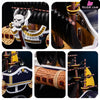 One Piece Crew Ships Series #26 Blackbeard Pirates Ship Sword of Gibek Statue - M4 Studio