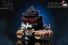 One Piece Crew Ships Series #26 Blackbeard Pirates Ship Sword of Gibek Statue - M4 Studio