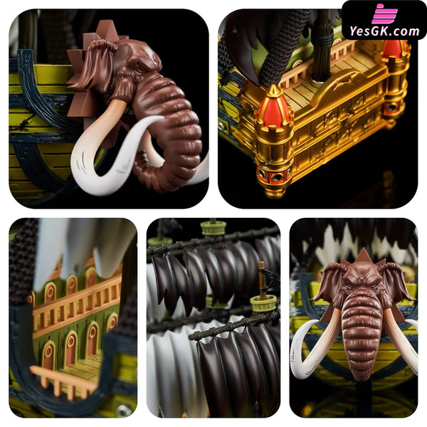 One Piece Crew Ships Series #35 Jack Pirates Ship Mammoth Statue - M4 Studio