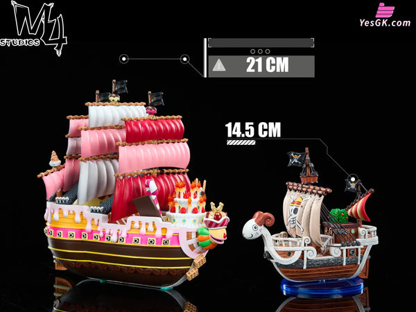 One Piece Crew Ships Series #36 Big Mom Pirates Ship Queen Mama Chanter Statue - M4 Studio