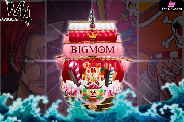 One Piece Crew Ships Series #36 Big Mom Pirates Ship Queen Mama Chanter Statue - M4 Studio