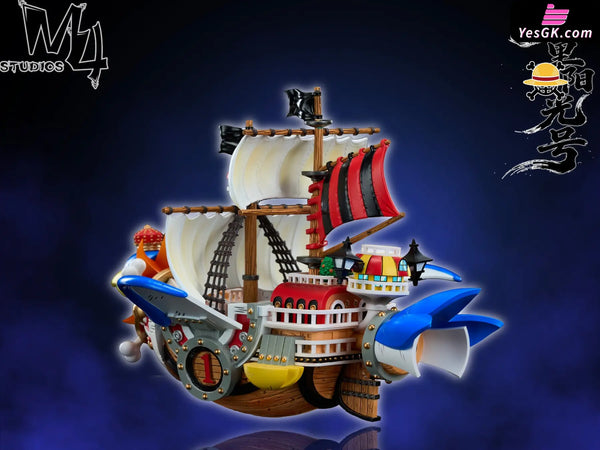 One Piece Crew Ships Series #38 Straw Hat Pirates Ship Penguin Thousand Sunny Statue - M4 Studio