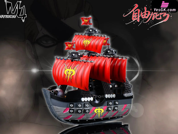One Piece Crew Ships Series #39 Drake Pirates Ship Liberal Hind Statue - M4 Studio