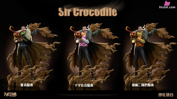 One Piece Cross Guild Trio 01 Crocodile GK Statue - Hero Studio [Pre-Order] Deposit / Black Color / Sand Version One