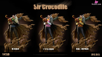 One Piece Cross Guild Trio 01 Crocodile GK Statue - Hero Studio [Pre-Order] Deposit / Black Color / Sand Version One