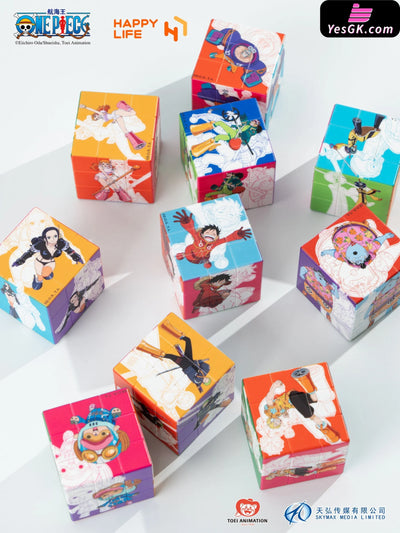 One Piece Cube Blind Box Hl-030111 Gk Statue - Happy Life Studio [Pre-Order]