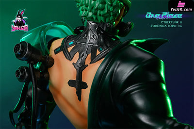 One Piece Cyberpunk Series Roronoa Zoro Resin Statue - Yakuza Studio [Pre-Order Closed]