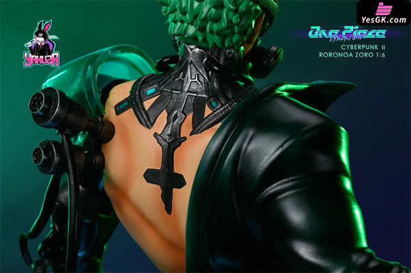 One Piece Cyberpunk Series Roronoa Zoro Resin Statue - Yakuza Studio [Pre-Order Closed]