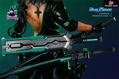One Piece Cyberpunk Series Roronoa Zoro Resin Statue - Yakuza Studio [Pre-Order Closed]