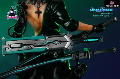 One Piece Cyberpunk Series Roronoa Zoro Resin Statue - Yakuza Studio [Pre-Order Closed]