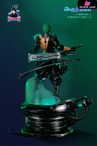 One Piece Cyberpunk Series Roronoa Zoro Resin Statue - Yakuza Studio [Pre-Order Closed]