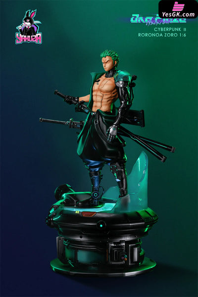 One Piece Cyberpunk Series Roronoa Zoro Resin Statue - Yakuza Studio [Pre-Order Closed]