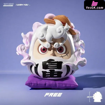 One Piece Daruma King Nika Luffy GK Statue - 7STARS Studio [In-Stock] - Full Payment - One Piece