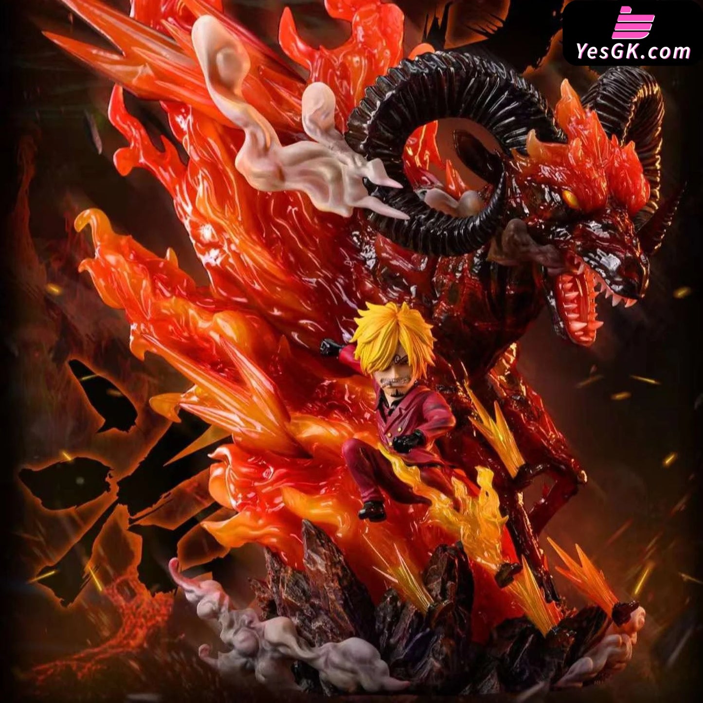 One Piece Demon Sanji Statue - XZ Studio [Pre-Order]