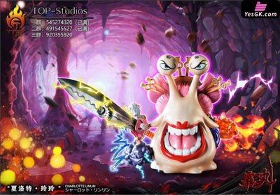 One Piece Den Den Mushi Charlotte Linlin GK Statue - TOP Studio [In-Stock] - Full Payment - One Piece