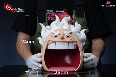 One Piece Desktop Ornament Big Head Nika Luffy Resin Statue - Comic Hero Studio [Pre-Order]