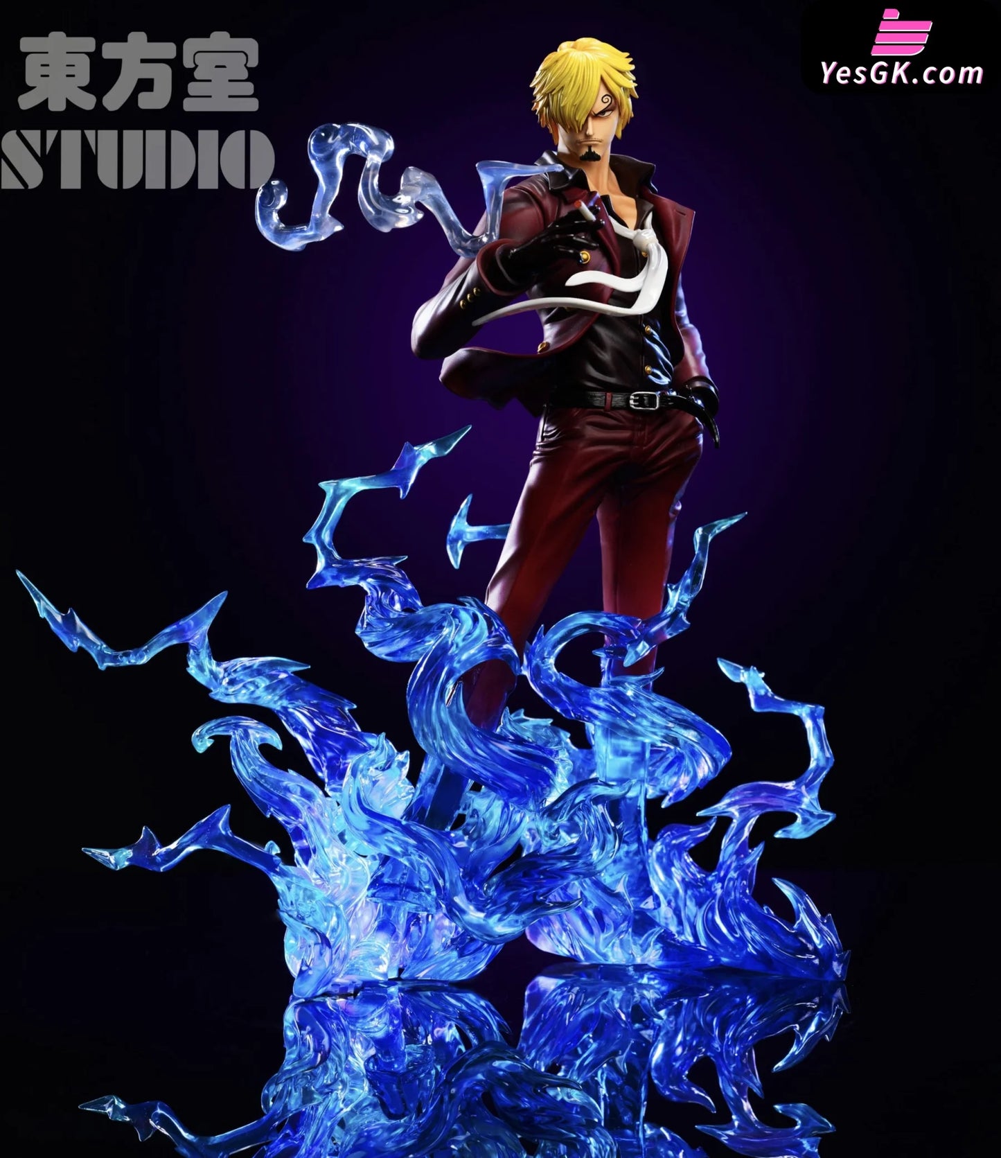 One Piece Diable Jambe Sanji Resin Statue - Dong Fang Shi Studio [Pre-Order] Deposit / Original