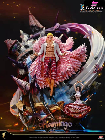 One Piece Donquixote Doflamingo 1/6 Statue - Soul Wing Studio [In-Stock] - Full Payment - One Piece