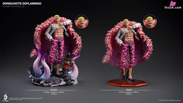 One Piece Donquixote Doflamingo GK Statue - DX Studio [Pre-Order] Deposit / Octagonal Platform / B Version One Piece