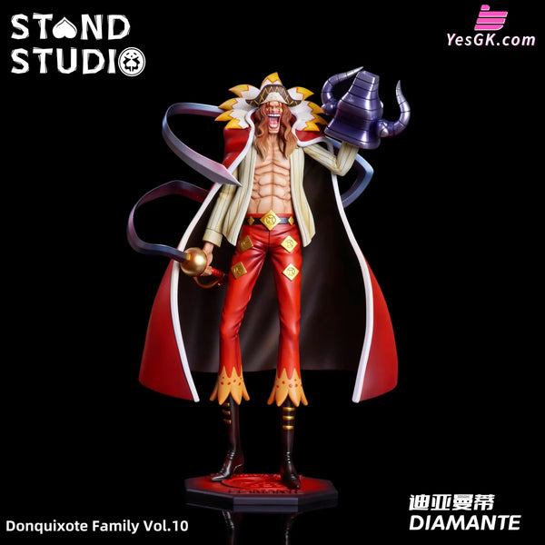 One Piece Donquixote Pirates #10 Diamante Statue - Stand Studio [Pre-Order] Deposit