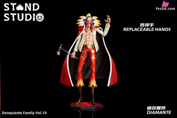 One Piece Donquixote Pirates #10 Diamante Statue - Stand Studio [Pre-Order]